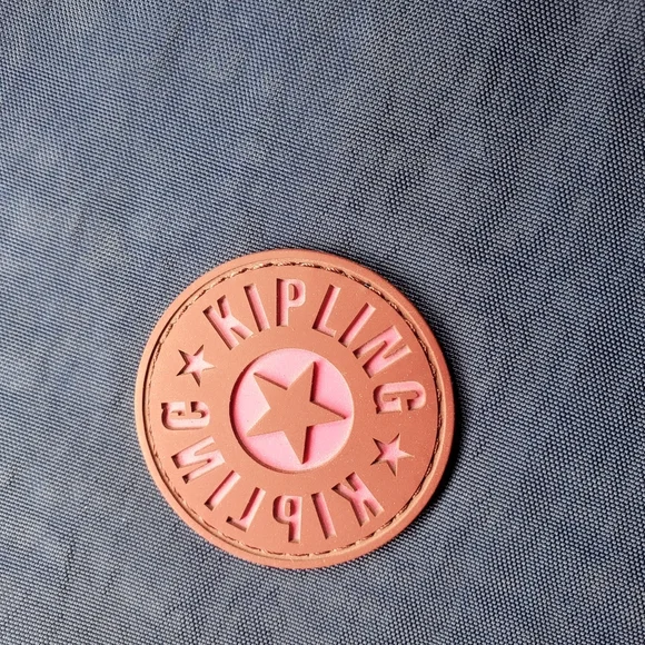 Kipling Annabelle Navy Crossbody Bag Double Zip Nylon EUC - Picture 11 of 16